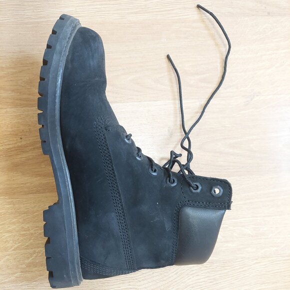 Timberland Icon 6'' Premium Insulated Boots - Women's Black Nubuck - Picture 6 of 8